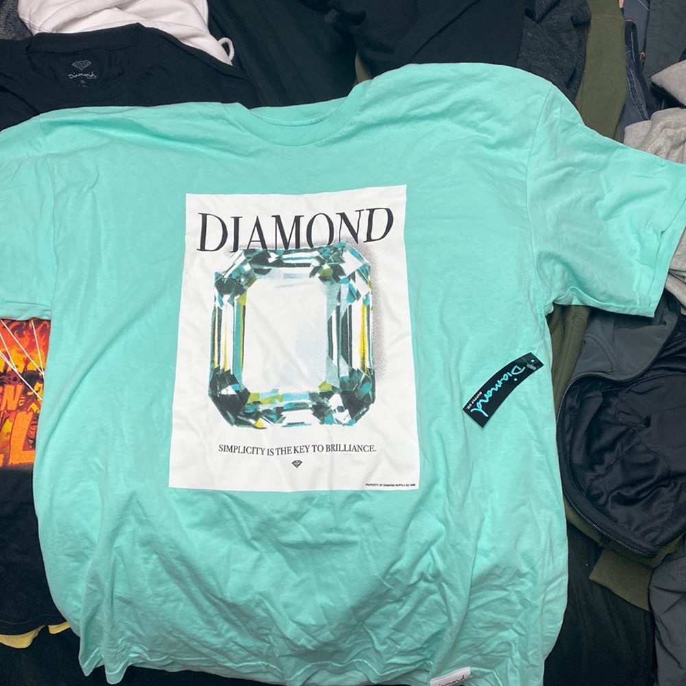 Diamond supply co Tiffany tee Xl